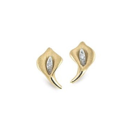 Calla Diamond Earrings by Annamaria Cammilli