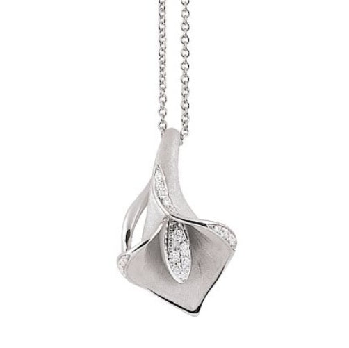 Calla Diamond Pendant by Annamaria Cammilli