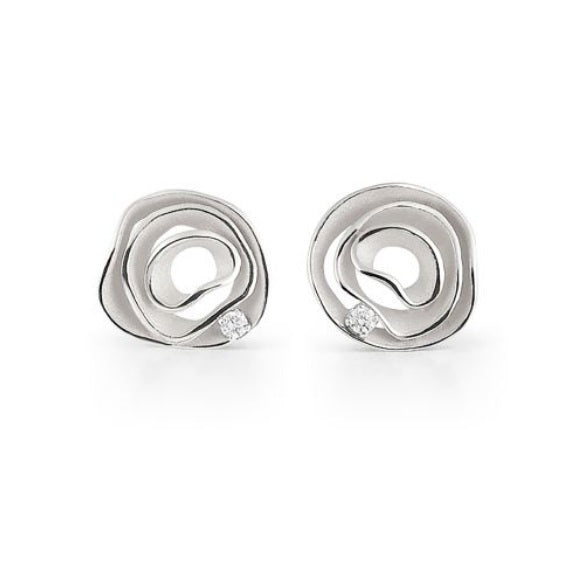 Dune Diamond Earrings by Annamaria Cammilli