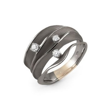 Dune Diamond Ring by Annamaria Cammilli