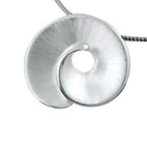 Silver Swirl Pendant