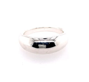 Silver Domed Ring
