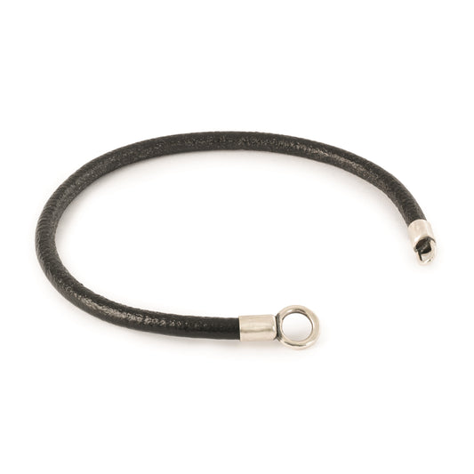 Leather Cord Bracelet, Black