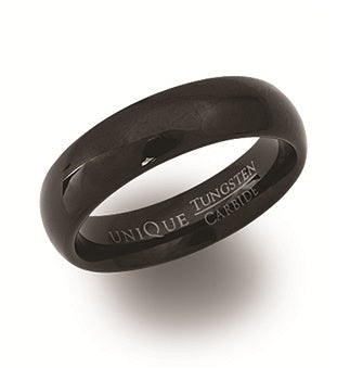 Tungsten Black IP Ring
