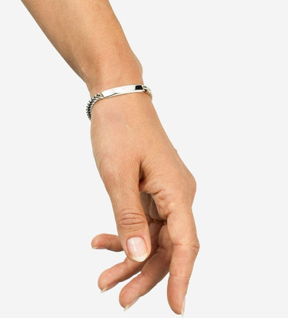 Essential Bar Silver Bracelet