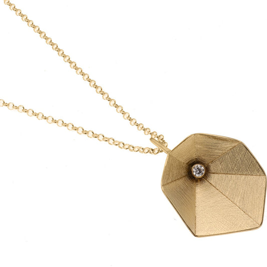 Fold Pendant, YGP