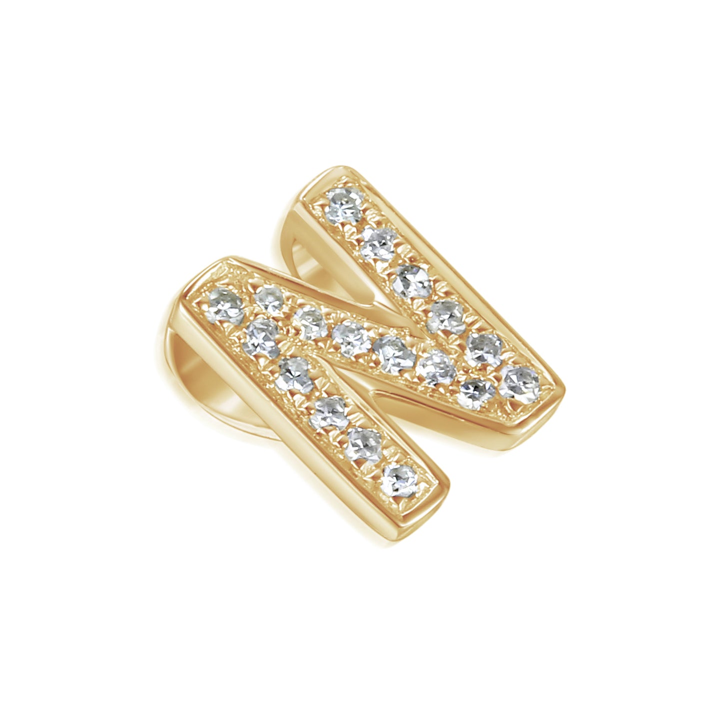 Diamond Initial - N