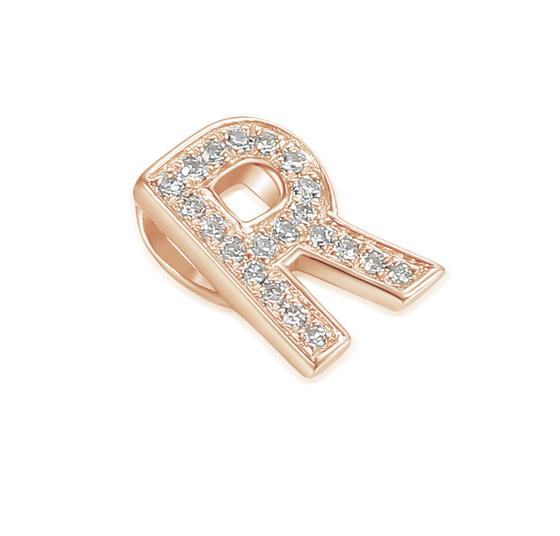 Diamond Initial - R – Aurum