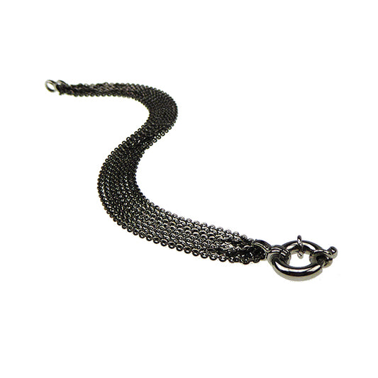 Multi Wear Bracelet, Black Rhodium