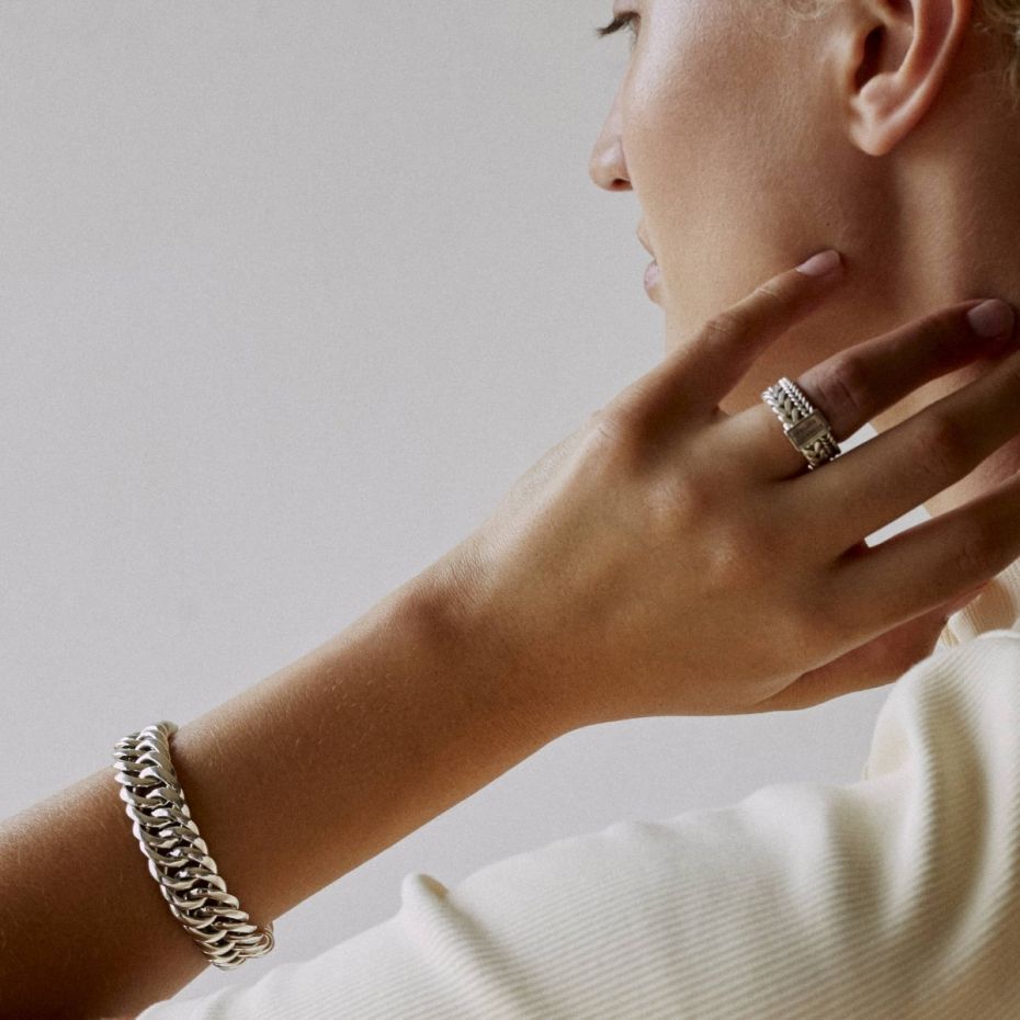 Chain Small Silver Bracelet