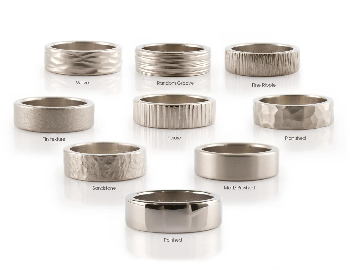 Titanium D-Shape Ring