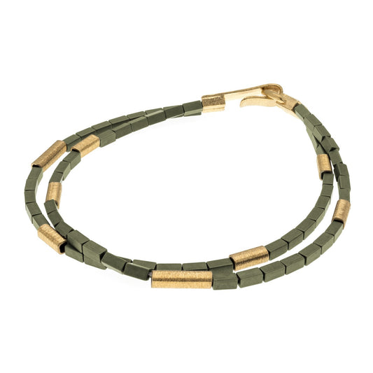 Green Hematite Bracelet, YGP