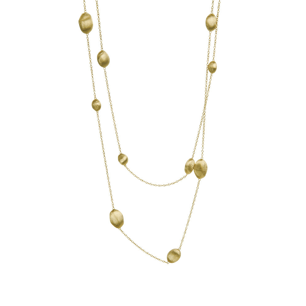 Confetti Oro Long Necklace by Marco Bicego