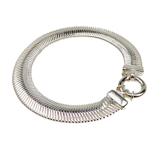 Snake Necklace, Silver