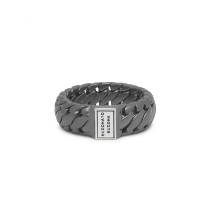 Ben Small Matte Black Rhodium Ring