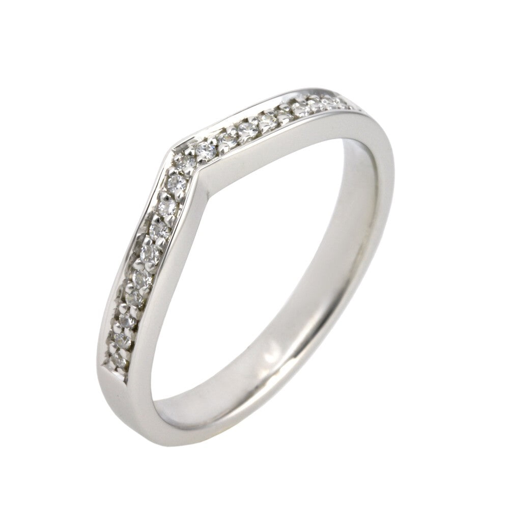 V Shaped Diamond Ring