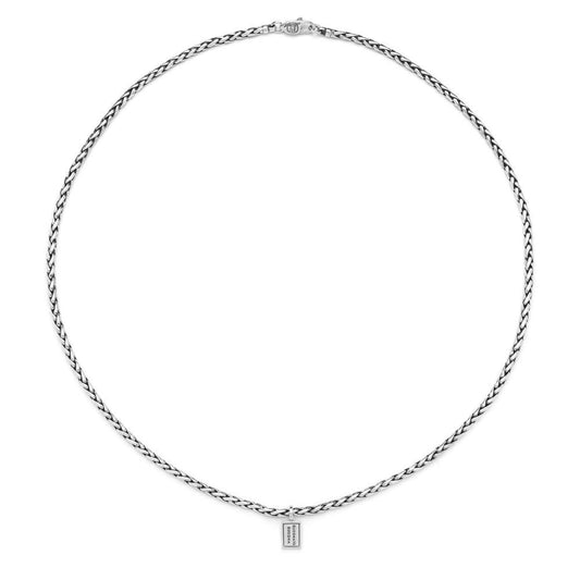 George XS Silver Necklace, 50cm
