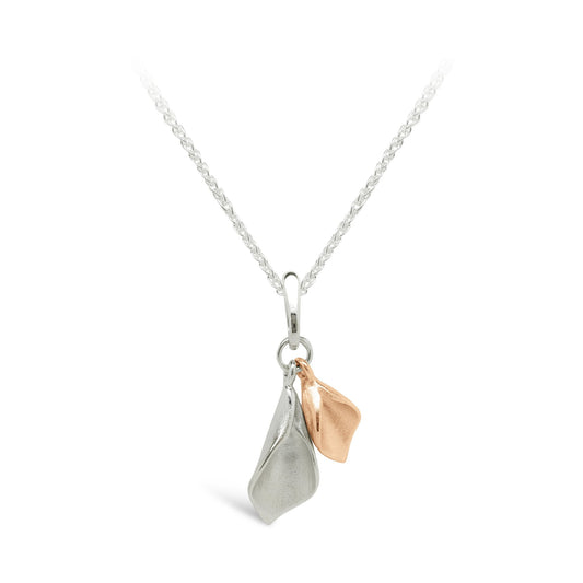 Calla Lily Double Pendant