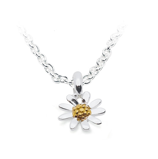 Silver X-Small Daisy Pendant