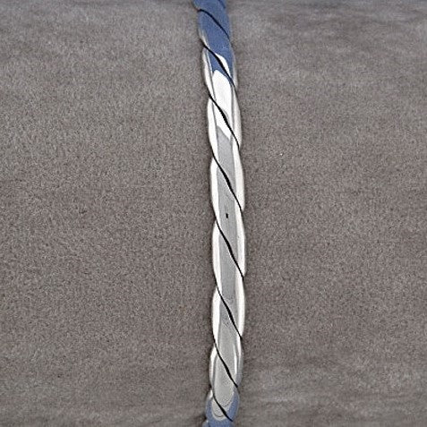 Silver Rope Bangle