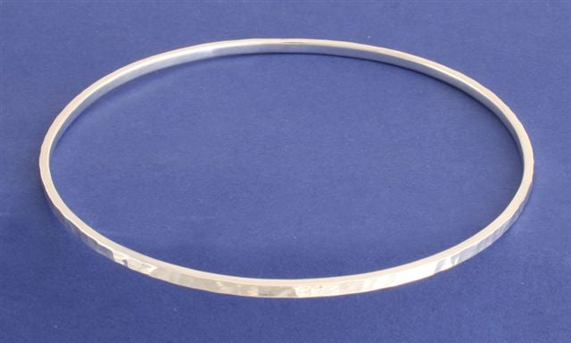 Silver Round Bangle