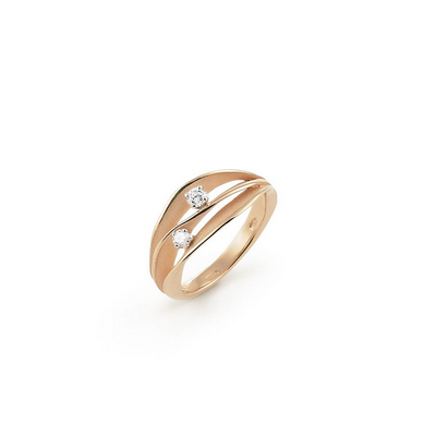 Dune Diamond Ring by Annamaria Cammilli
