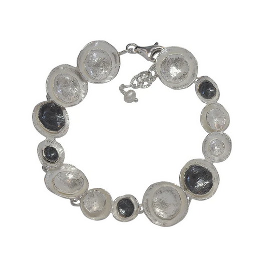 Silver Circles Bracelet