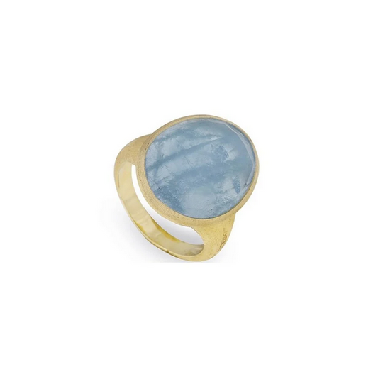 Lunaria Aquamarine Ring by Marco Bicego