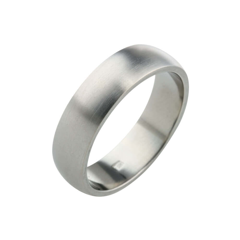 Titanium D-Shape Ring