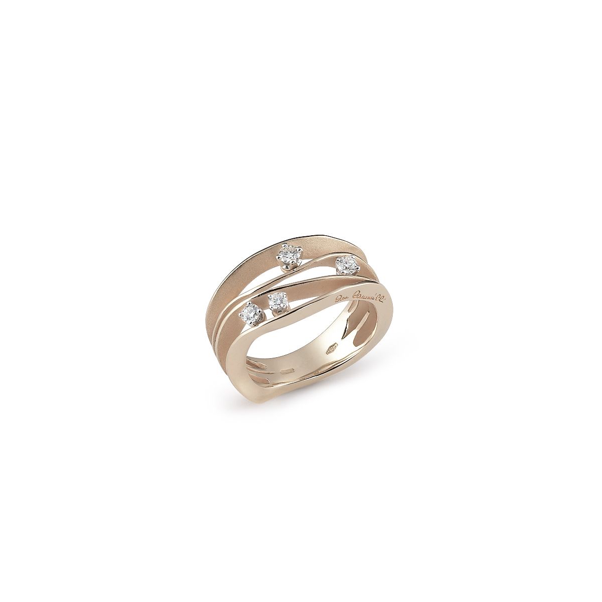 Dune Diamond Ring by Annamaria Cammilli
