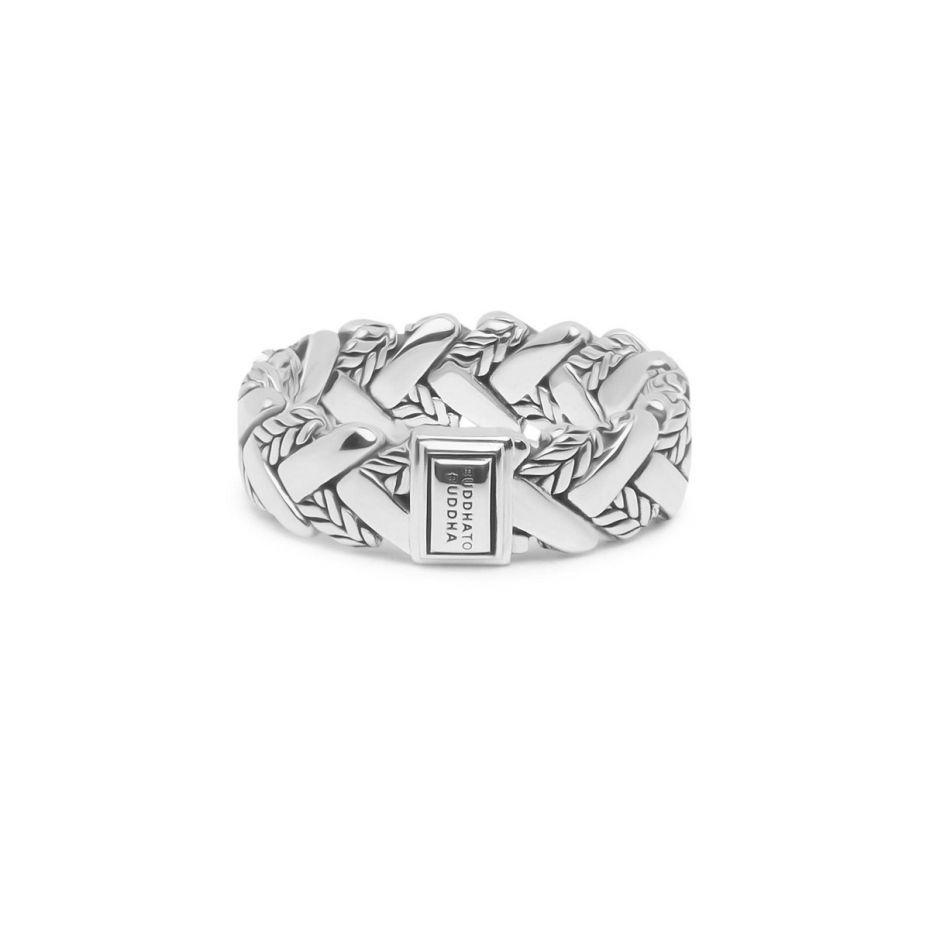George Texture Silver Ring
